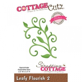 Wykrojnik Cottage Cutz Large Leafy Licie Zawijas