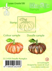 Stemple silikonowe- Doodle Pumpkin dynia jesie