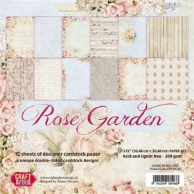 Papier dwustronny 30,5x30,5cm Rose Garden