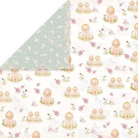 Papier dwustronny 30,5x30,5 NewBabyBorn01