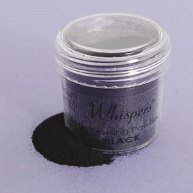 Puder do embossingu Whispers czarny