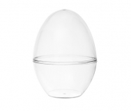 Jajka akrylowe stojce 12cm, 1 sztuka