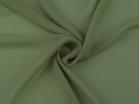 Wstka szyfonowa rwana zielona szawi 2,5cm 150cm