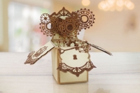 Folder Tattered Lace- Steampunk Pop Up Box