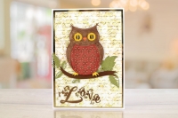 Wykrojnik Tattered Lace- Olly Owl Sowa