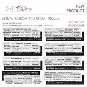 Zestaw paskw 03 - Podrnicze  CC-NPL-03