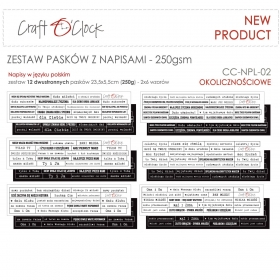 Zestaw paskw 02 - Okolicznociowe CC-NPL-02