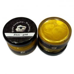SEEART Pasta woskowa 20ml METAL JASNE ZŁOTO