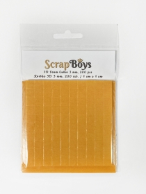 ScrapBoys - Kosteczki kleju 2mm, 200sztuk.