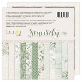 Lemoncraft - Blok papierów 15x15cm - SINCERITY