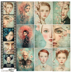 Materiał dodatki do wycinania AA-ART-FABRIC-04