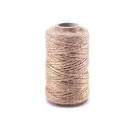 Sznurek jutowy naturalny 2mm, 100g