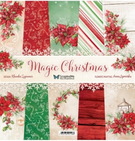 Zestaw papierów Magic Christmas, 30x30cm (5szt)