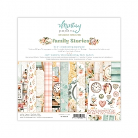 FAMILY STORIES- zestaw papier�w 20x20 MT-FAM-08