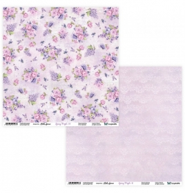 Spring Purple 09/10 - papier 30x30cm