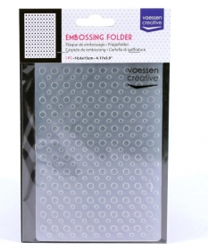 Folder do embossing 10,6x15cm kropki krople