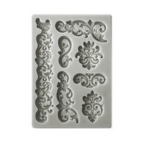 Foremka silikonowa A6 BORDIURY I ORNAMENTY