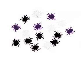 Cekiny konfetti Halloween pajki mix ok.16g