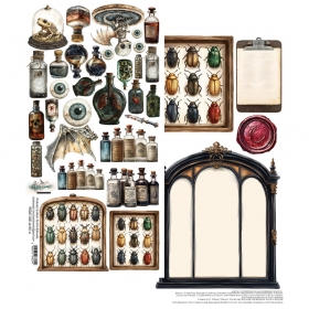 BEHIND CLOSED DOORS- arkusz dodatkw 15x30cm