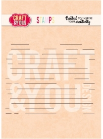 Stempel - T�o kartka w lini�