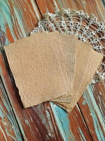 Papier czerpany A5 brudny r� 1szt.