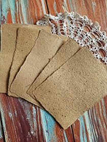 Papier czerpany A5 sianko 1szt.