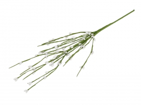 Ga��zka z p�kami bazie bia�e 40cm 1szt.