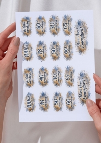 Denim Men grafiki m�ski 6 papier A4