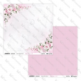 Lovely Day IN PINK 03/04- papier 30x30cm