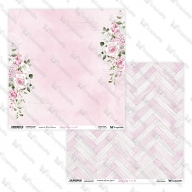 Lovely Day IN PINK 05/06- papier 30x30cm