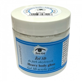 SEEART Heavy body gloss 125ml �el 3D do farb akryl
