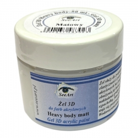 SEEART Heavy body matt 50ml �el 3D do farb akryl