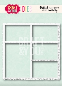 Wykrojniki- Layout Old Frame stara ramka