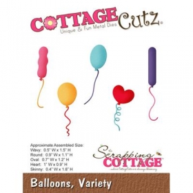 Wykrojnik Cottage Cutz Balloons, Variety