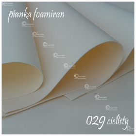 Pianka Foamiran 0,06 mm 35x30 cm CIELISTY