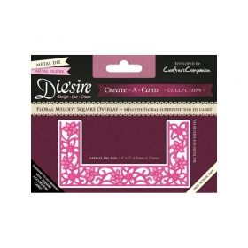 Wykrojnik Floral Melody Square Overlay