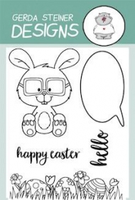 Stempel- Nerdy Easter Bunny  3x4