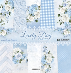 Lovely Day IN BLUE- zestaw papier�w 30x30 LDIB-11