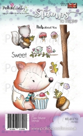 Stempel NUTS ABOUT YOU WOODLAND FOX lis 11 szt.