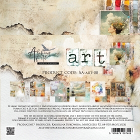 Zestaw papier�w 20x20cm ART AA-ART-08