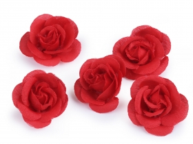 Kwiat ra 2,8cm 6 czerwony 5szt. 400145