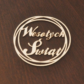 Bombka Wesołych Świąt
