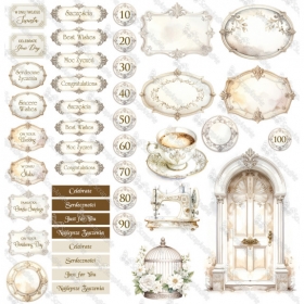 SIMPLE STORY 4- okadka papier 30x30cm