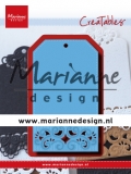 Wykrojnik - Marianne Design - classic label