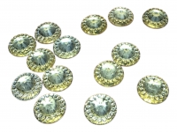 Szlifowane kamyczki O10 mm do naklejania 1szt. cry