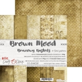 BROWN MOOD - zestaw papierów 20,3x20,3cm