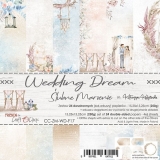 WEDDING DREAM - zestaw papierów 15,25x15,25cm