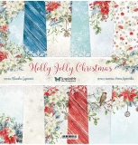Holly Jolly Christmas - zestaw papierów 30x30cm