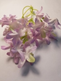 Kwiaty materiaowe hortensji 2 liliowy 9 kwiatw