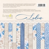 Lemoncraft - Blok papierów 15x15cm - LADIES